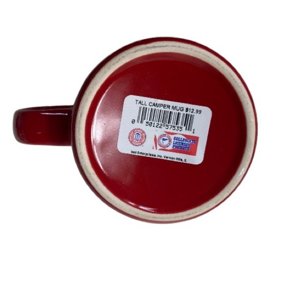 NWT Neil Enterprises, Inc. Wisconsin Red & White Camper Mug - Grandpa - Picture 7 of 7